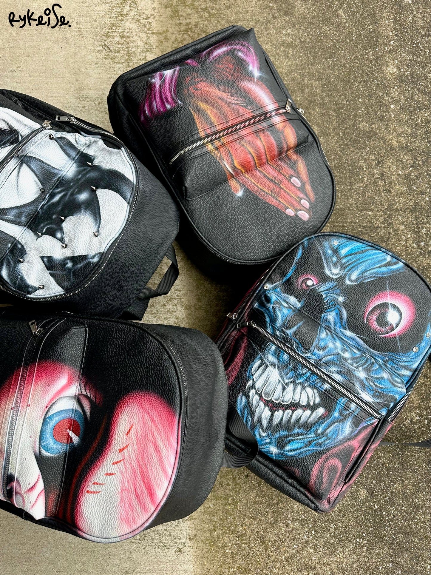 “Blue Skull” Backpack